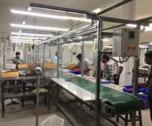 assembly table conveyors