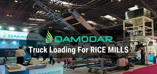 damodar truck loading conveyor